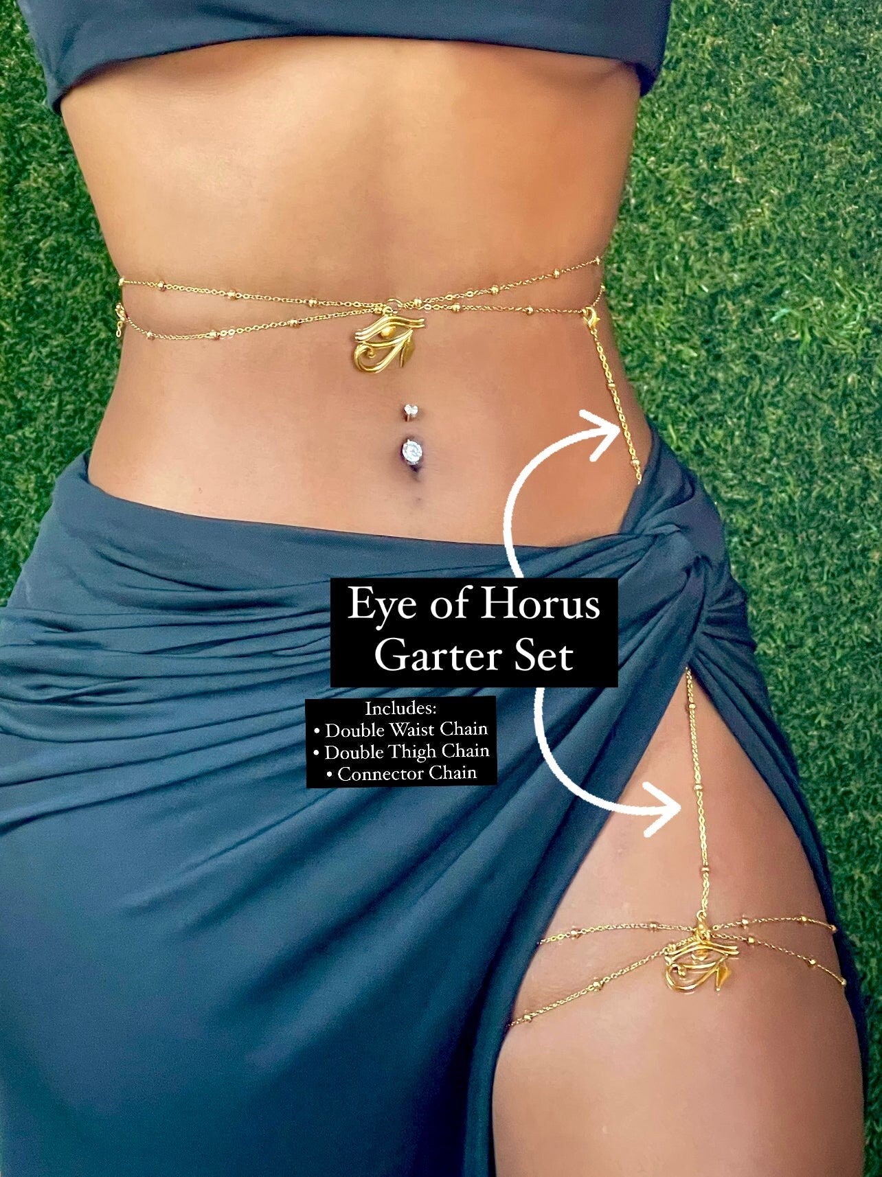 Eye of Horus Waist Chain