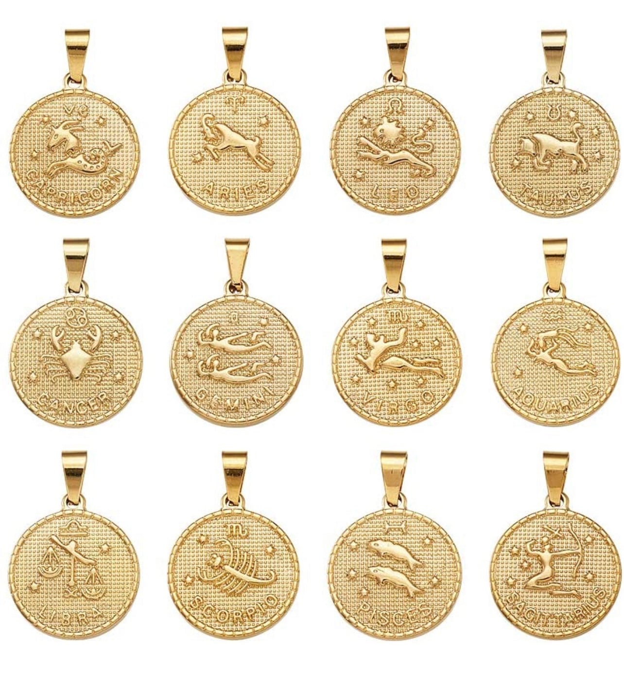 Zodiac Medallion Waist Chain