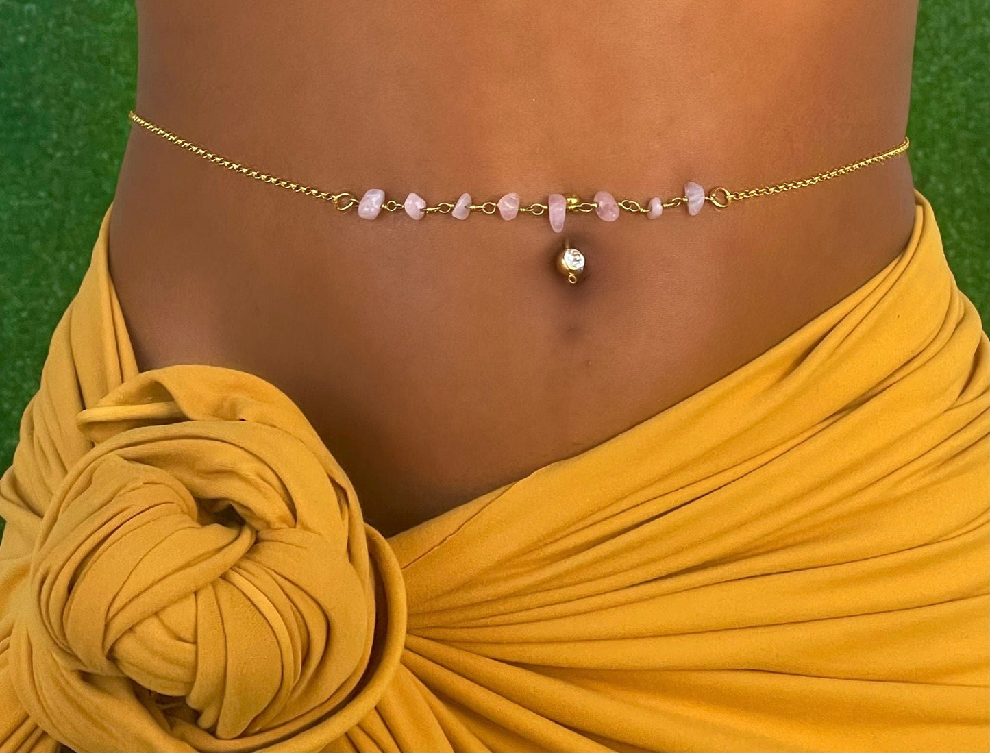 Midline Crystal Waist Chains