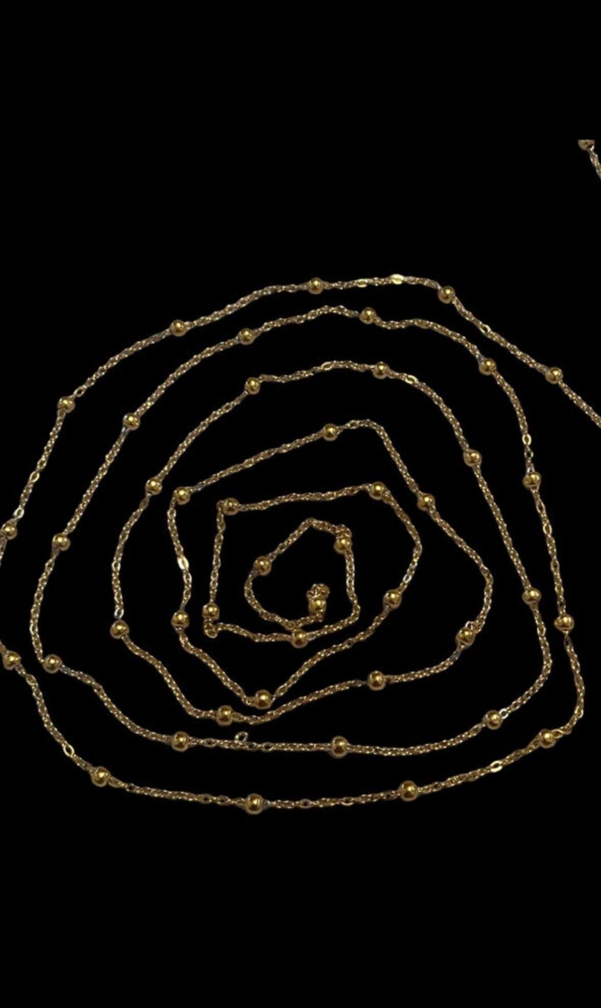 Plain Sphere Waist Chain