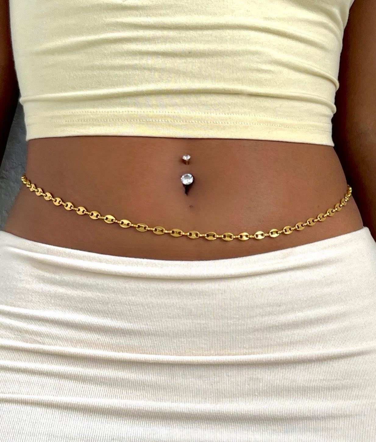 Double Barrel Waist Chain