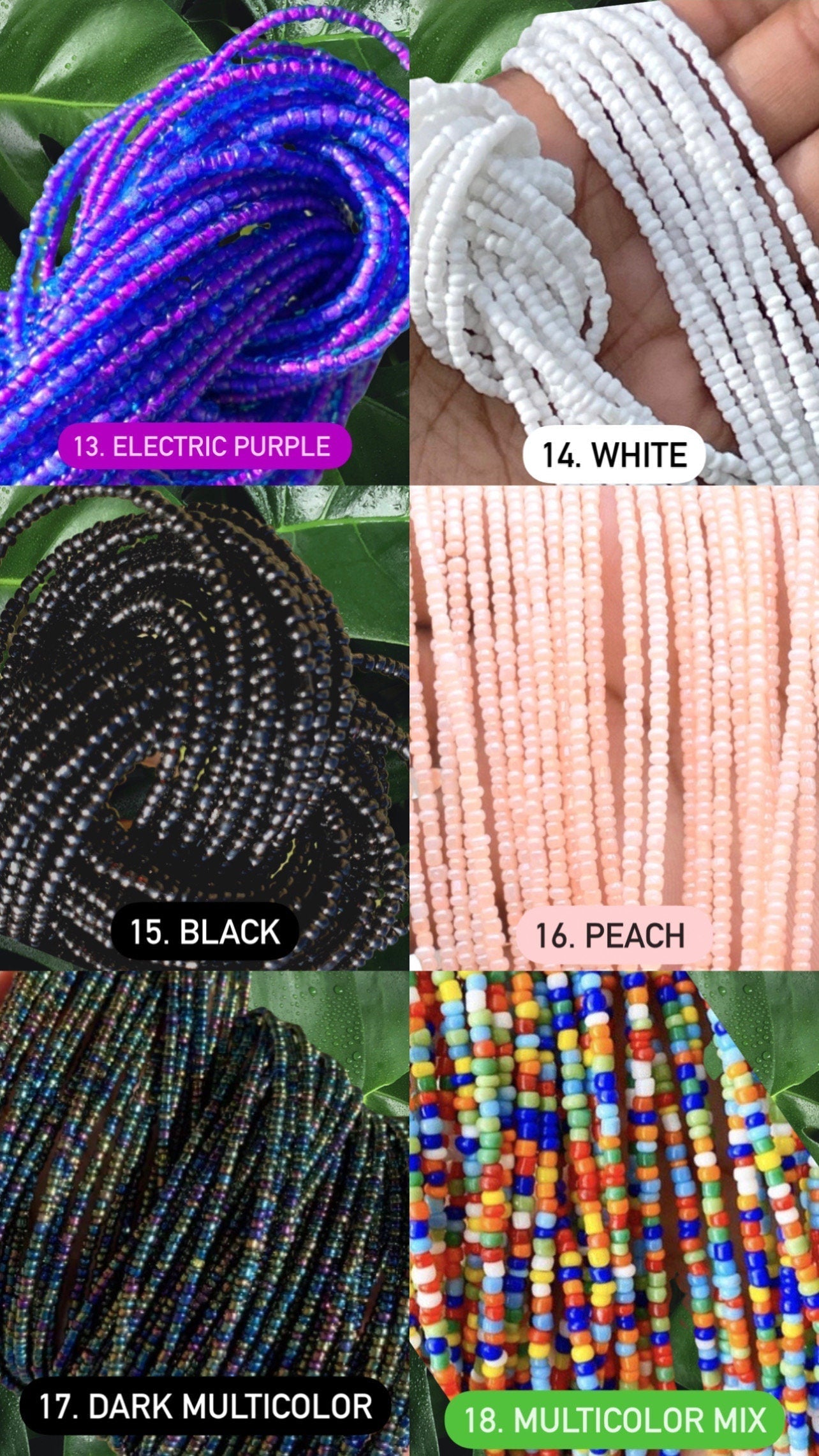 Waist Beads (Removable)