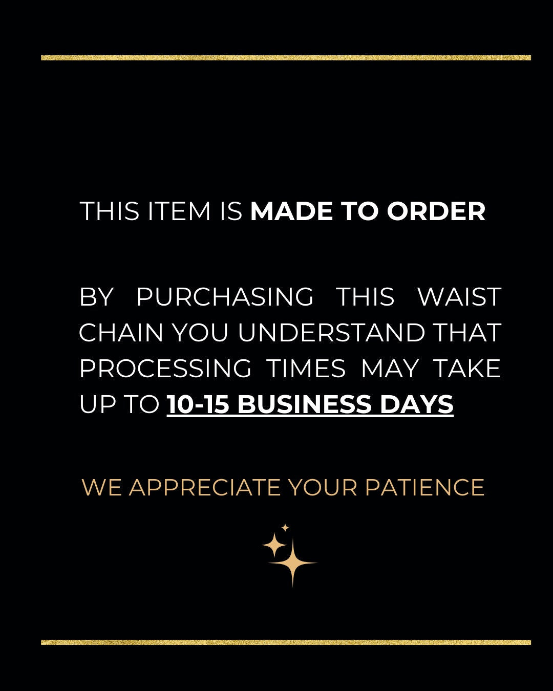 Bold Bijoux Waist Chain