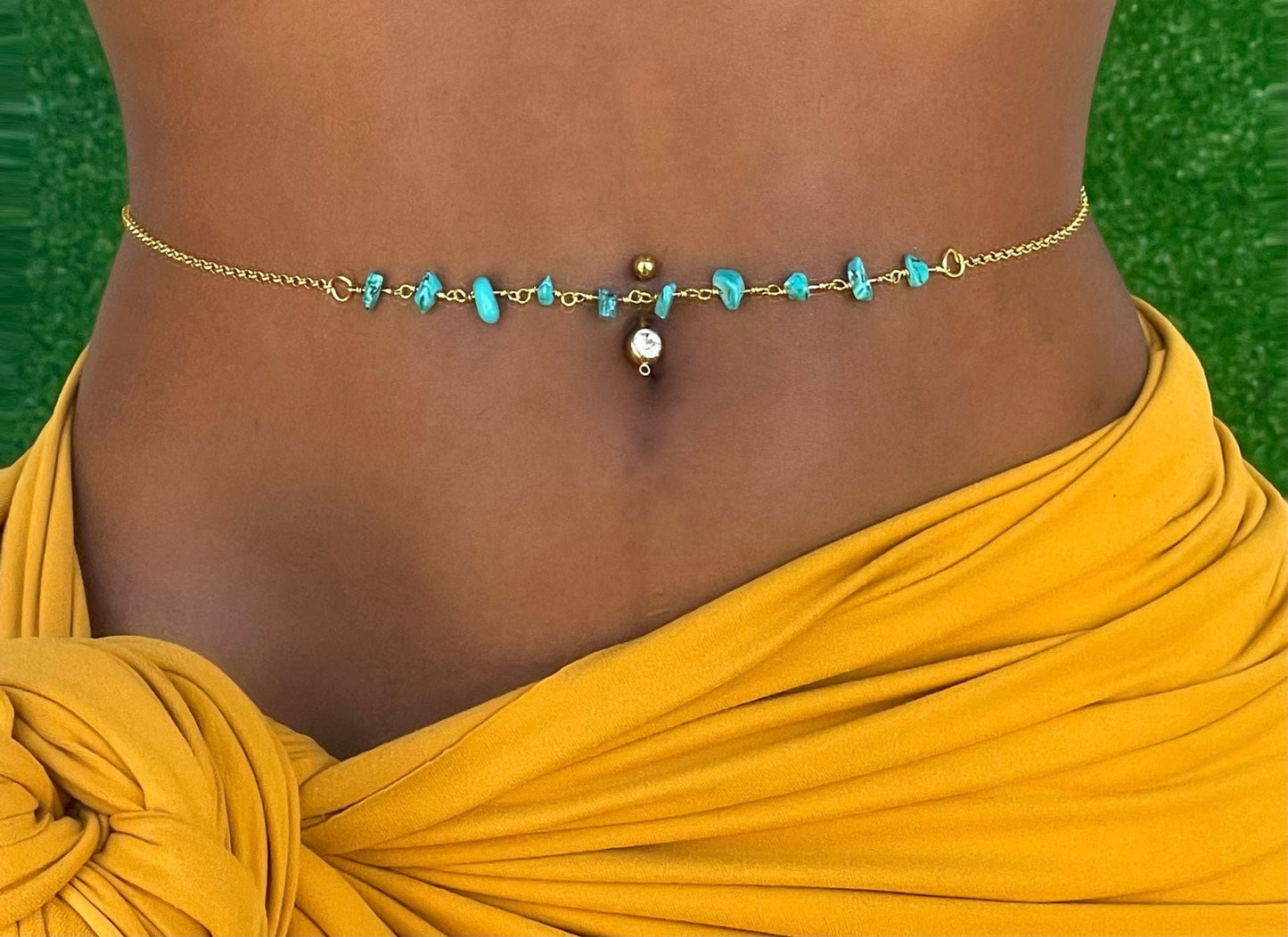 Midline Crystal Waist Chains