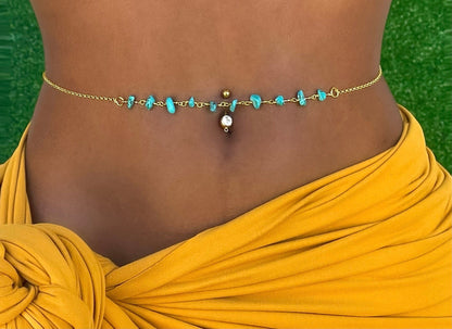 Midline Crystal Waist Chains