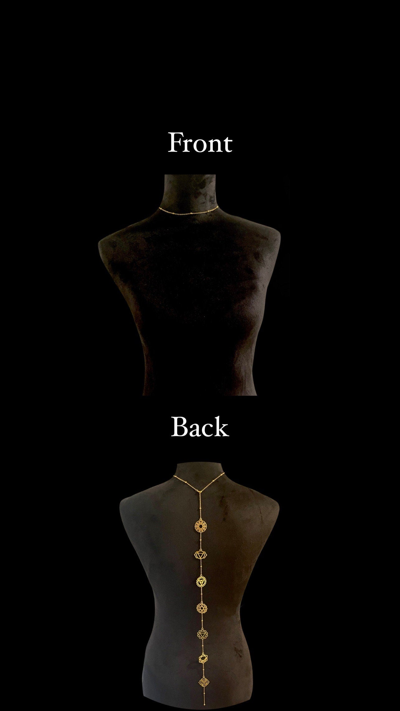 Chakra Back Chain