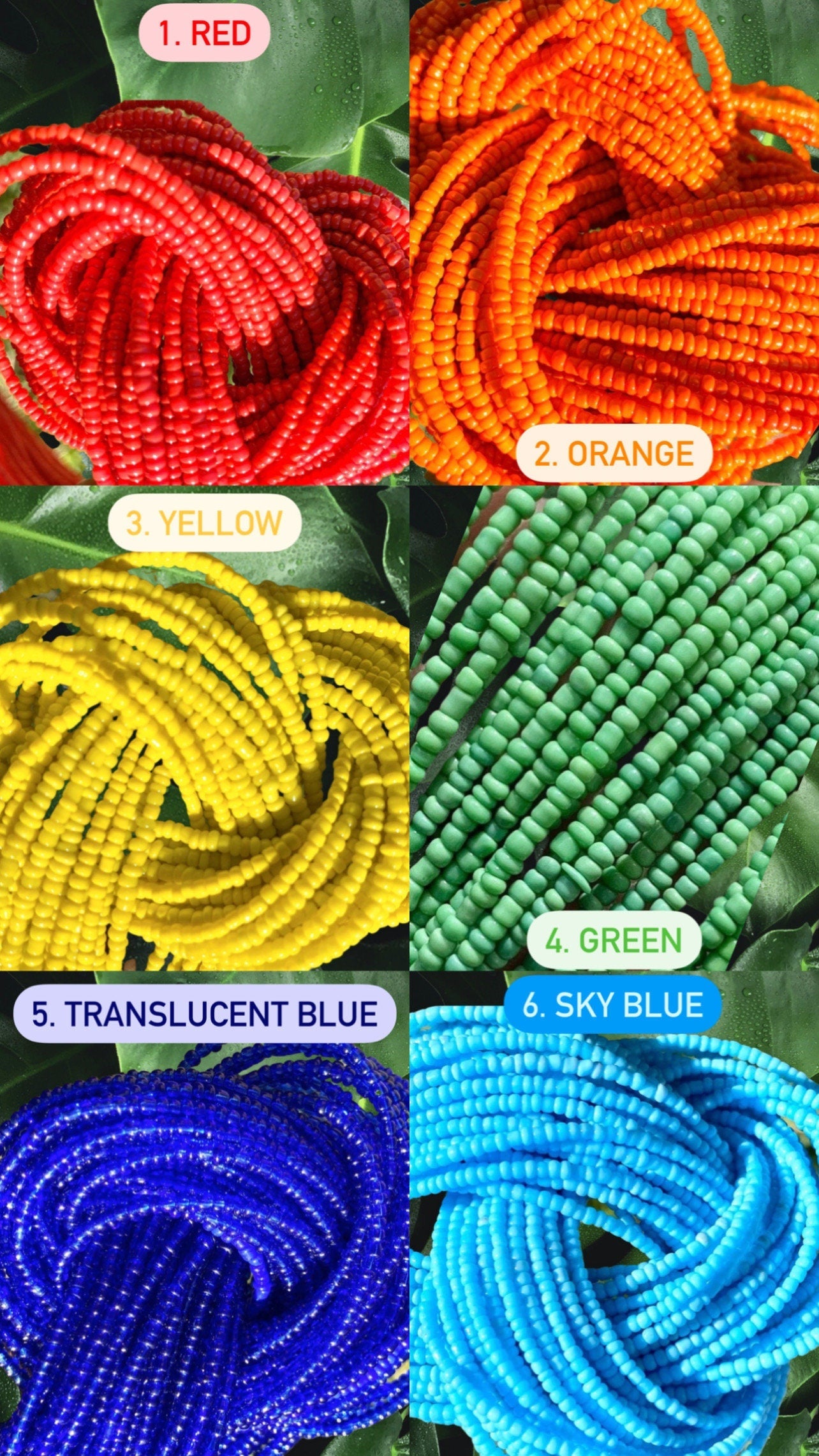 Waist Beads (Removable)