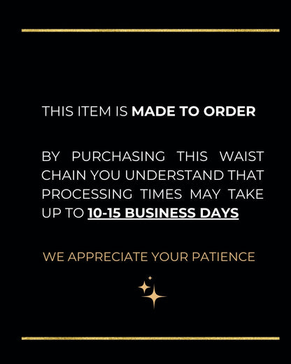 Bold Bijoux Waist Chain