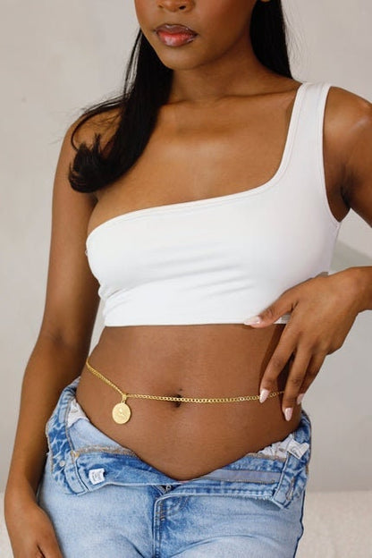 Zodiac Medallion Waist Chain