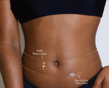 Ankh Waist Chain