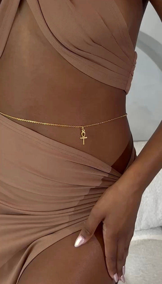Ankh Waist Chain