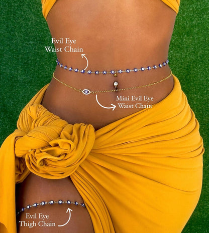 Mini Evil Eye Waist Chain
